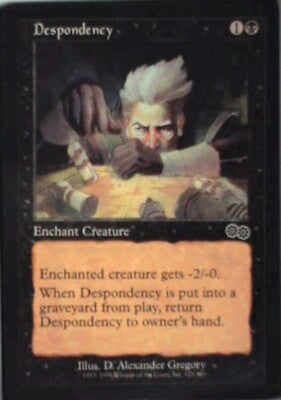 Despondency - Urza's Saga: #129, Magic: The Gathering Nm R40