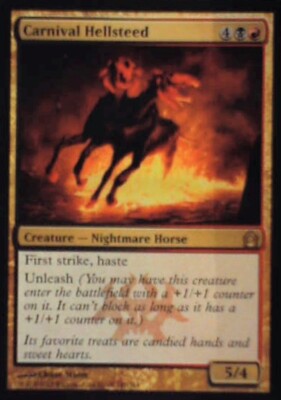 Carnival Hellsteed - Return to Ravnica: #147, Magic: The Gathering Lp R234