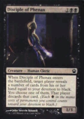 Disciple of Phenax - Theros: #84, Magic: The Gathering Nm R232