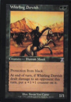 Whirling Dervish - Timeshifted: #90, Magic: The Gathering Nm R233