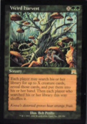 Weird Harvest - Onslaught: #299, Magic: The Gathering Lp R112