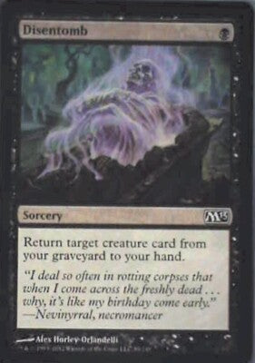 Disentomb - Magic 2013 (M13): #89, Magic: The Gathering Nm R83