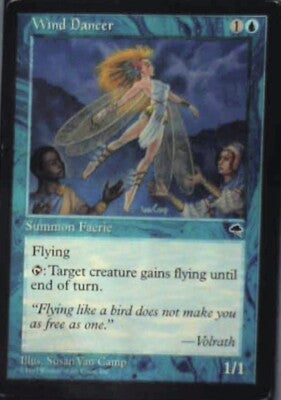 Wind Dancer - Tempest: #104, Magic: The Gathering Mp R37
