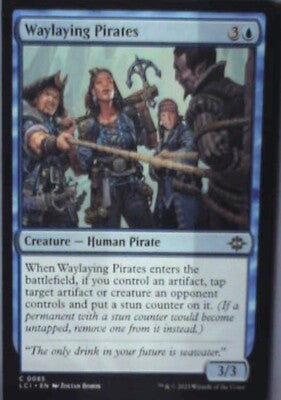 Waylaying Pirates - The Lost Caverns of Ixalan: #85, MTG Nm R186