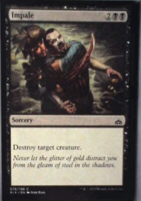 Impale - Rivals of Ixalan: #76, Magic: The Gathering Nm R201