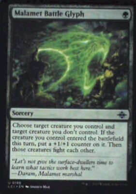 Malamet Battle Glyph - The Lost Caverns of Ixalan: #198, MTG Nm R186