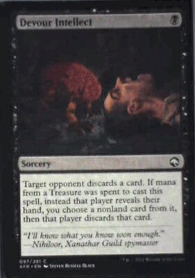 Devour Intellect - Adventures in the Forgotten Realms: #97, MTG Nm R127