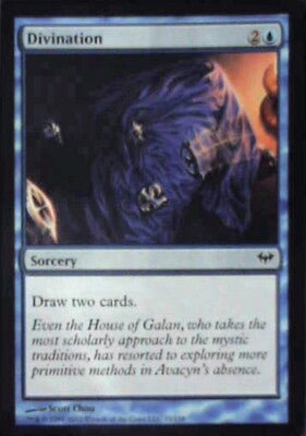 Divination - Dark Ascension: #35, Magic: The Gathering Nm R212