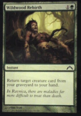 Wildwood Rebirth - Gatecrash: #140, Magic: The Gathering Nm R127