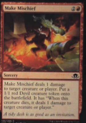 Make Mischief - Eldritch Moon: #135, Magic: The Gathering Nm R202