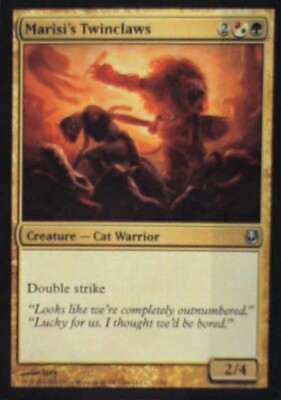 Marisi's Twinclaws - Duel Decks: Ajani vs. Nicol Bolas: #17 Lp R99