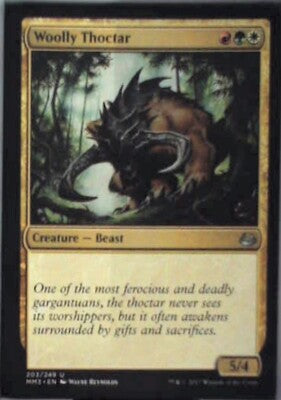 Woolly Thoctar - Modern Masters 2017: #203, Magic: The Gathering Nm R53