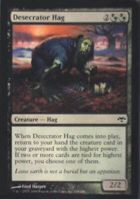 Desecrator Hag - Eventide: #119, Magic: The Gathering Nm R128