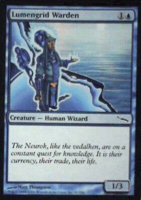 Lumengrid Warden - Mirrodin: #41, Magic: The Gathering Nm R228