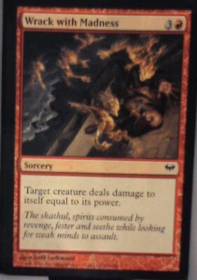 Wrack with Madness - Dark Ascension: #107, Magic: The Gathering Nm R178