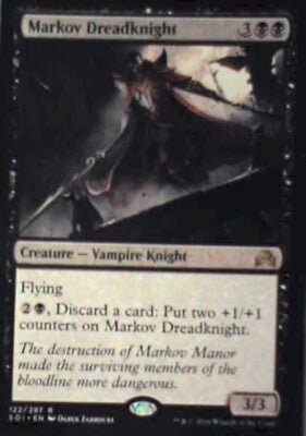 Markov Dreadknight - Shadows over Innistrad: #122, Magic: The Gathering Nm R87