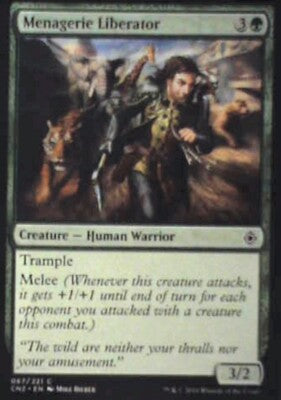 Menagerie Liberator - Conspiracy: Take the Crown: #67, MTG Nm R178