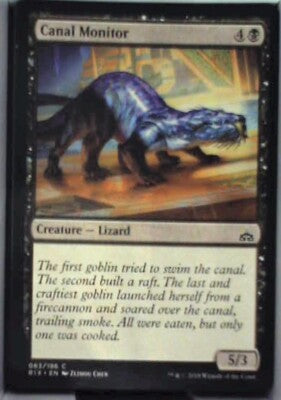 Canal Monitor - Rivals of Ixalan: #63, Magic: The Gathering Nm R129