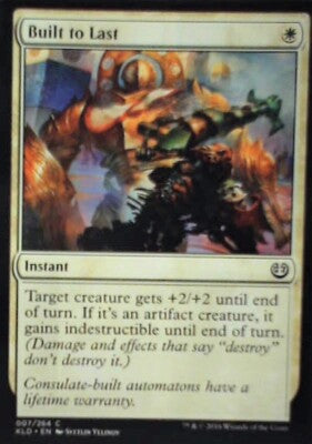 Built to Last - Kaladesh: #7, Magic: The Gathering Nm R143