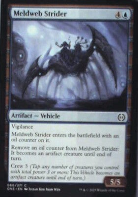 Meldweb Strider - Phyrexia: All Will Be One: #60, Magic: The Gathering Nm R183