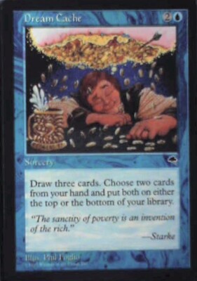 Dream Cache - Tempest: #59, Magic: The Gathering Nm R176