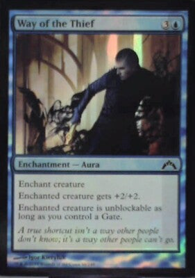 Way of the Thief - Gatecrash: #56, Magic: The Gathering - Foil Nm R247
