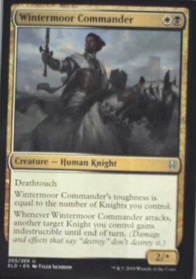 Wintermoor Commander - Throne of Eldraine: #205, Magic: The Gathering Nm R92