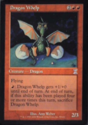 Dragon Whelp - Timeshifted: #59, Magic: The Gathering Nm R149