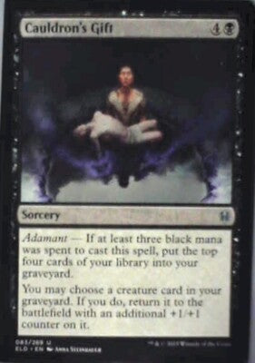 Cauldron's Gift - Throne of Eldraine: #83, Magic: The Gathering Nm R92