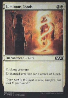 Luminous Bonds - Core Set 2019: #25, Magic: The Gathering Nm C338
