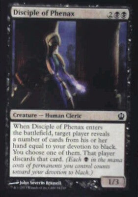 Disciple of Phenax - Theros: #84, Magic: The Gathering Nm R227
