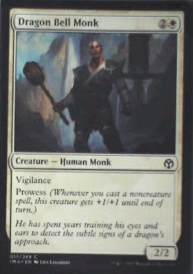 Dragon Bell Monk - Iconic Masters: #17, Magic: The Gathering Nm R130