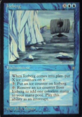 Iceberg - Ice Age: #73, Magic: The Gathering Lp R234