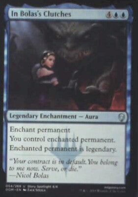 In Bolas's Clutches - Dominaria: #54, Magic: The Gathering Nm R166