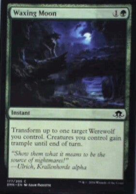 Waxing Moon - Eldritch Moon: #177, Magic: The Gathering Lp R97