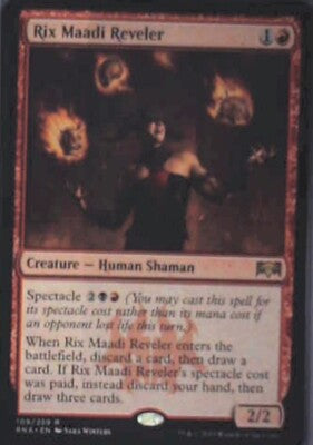Rix Maadi Reveler - Ravnica Allegiance: #109, Magic: The Gathering Nm R49