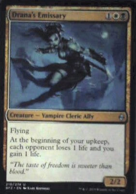 Drana's Emissary - Battle for Zendikar: #210, Magic: The Gathering Nm R151