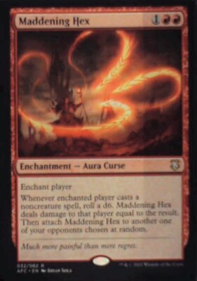 Maddening Hex - Commander: Adventures in the Forgotten Realms: #32 Nm R238