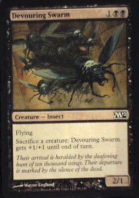 Devouring Swarm - Magic 2012 (M12): #91, Magic: The Gathering Nm R123