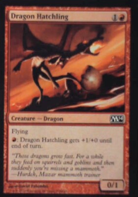 Dragon Hatchling - Magic 2014 (M14): #138, Magic: The Gathering Nm R137