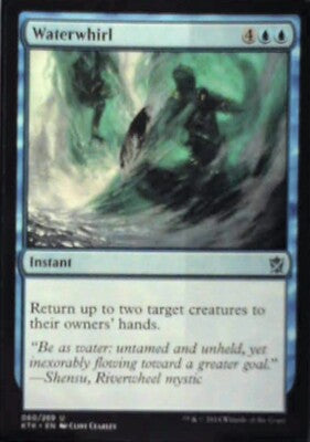 Waterwhirl - Khans of Tarkir: #60, Magic: The Gathering Nm R244
