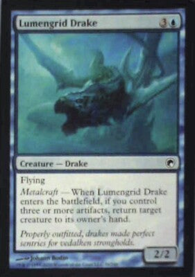 Lumengrid Drake - Scars of Mirrodin: #36, Magic: The Gathering Nm R85