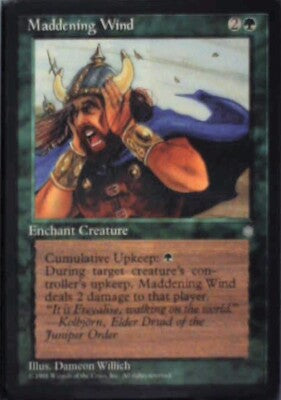 Maddening Wind - Ice Age: #254, Magic: The Gathering Lp R199