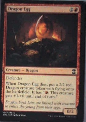Dragon Egg - Eternal Masters: #126, Magic: The Gathering Nm C337