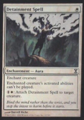 Detainment Spell - Time Spiral: #12, Magic: The Gathering Mp R37