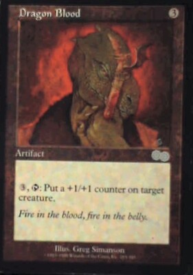 Dragon Blood - Urza's Saga: #293, Magic: The Gathering Nm R127