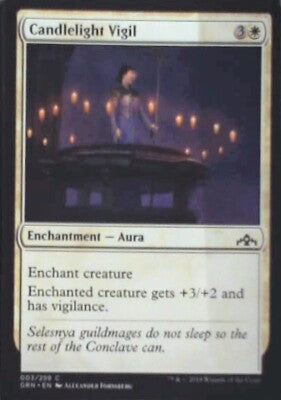 Candlelight Vigil - Guilds of Ravnica: #3, Magic: The Gathering Nm R233