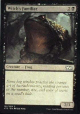 Witch's Familiar - Magic 2015 (M15): #123, Magic: The Gathering Nm R84