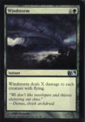 Windstorm - Magic 2014 (M14): #201, Magic: The Gathering Nm R219
