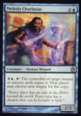 Meletis Charlatan - Theros: #54, Magic: The Gathering Nm R52
